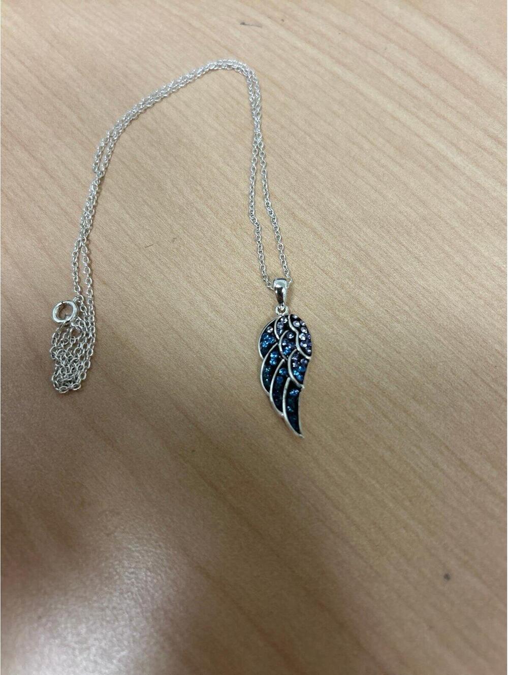 Crystal Angel Wing Necklace